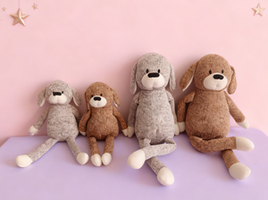 Giocattolo per Cani in Morbido Peluche Lavorato a Maglia con Adorabili Occhi Rotondi e Texture Elastica del Filato per Bambini - Product Image 2