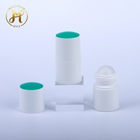 Bouteille vide en PP de 50 ml avec bouchon à vis pour huiles essentielles, anti-transpirant, déodorant, lotion, sérum de soin de la peau – Vente en gros