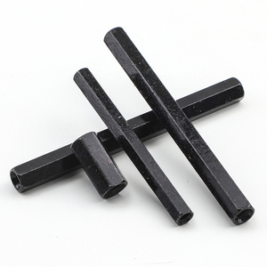 High Quality Black Zinc Plated Carbon Steel Female Threaded Hex <b>Standoff</b> M3 M5 M6 Pillar Hex <b>Standoff</b> Spacer - Product Image 2