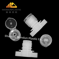 Chine Usine Offres Spéciales Bec et Bouchon 16mm Bouteille en Plastique Flip Top Cap Buse en Plastique Poche Sac Bec
