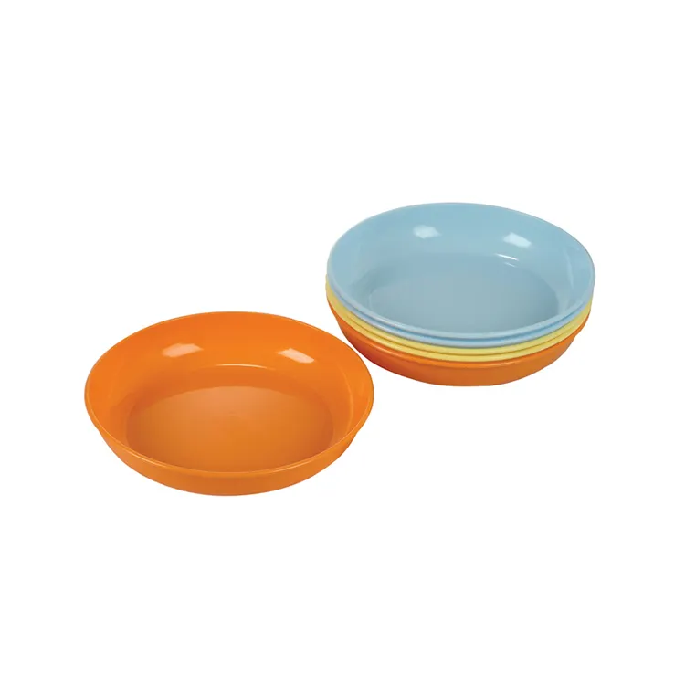 プラスチック板、 の子供の皿、 色の皿