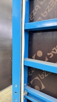 Système de coffrage en béton de type GF LICO PERI, cadres en acier pour la construction de murs et de dalles