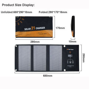 <span class=keywords><strong>Chargeur</strong></span> <span class=keywords><strong>solaire</strong></span> pliable portatif, w, pour recharge de téléphone Portable, panneau <span class=keywords><strong>solaire</strong></span>, alimentation pour téléphone Portable, ordinateur Portable - Product Image 4