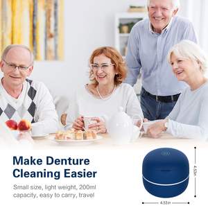 <span class=keywords><strong>Professionnel</strong></span> Uv Nettoyage Dentier Accolades Tête De Brosse À Dents Ultrasonique Pulse Cleaner Washer Machine - Product Image 5