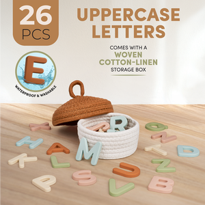 <span class=keywords><strong>Lettere</strong></span> Magnetiche <span class=keywords><strong>in</strong></span> Silicone Joycat, 26 <span class=keywords><strong>Lettere</strong></span> Maiuscole ABC, Magneti per Frigorifero per Bambini e Neonati, Set Giocattolo Educativo - Product Image 5