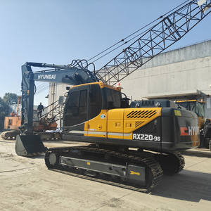 Excavatrice Hyundai RX220-9s d'occasion, moteur Cummins, pompe, 22 tonnes, équipement de construction, bon état, vente chaude - Product Image 1