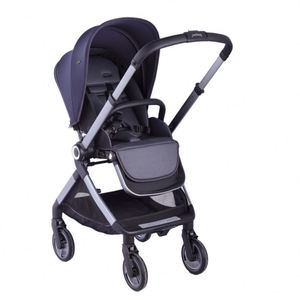 Nouveau produit phare 2025 : Poussette de luxe 3-en-1 personnalisable OEM avec siège auto, haute vue, pliable, vendue directement par un fournisseur chinois - Product Image 3