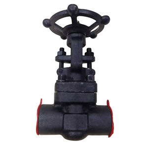 Válvula <span class=keywords><strong>de</strong></span> Compuerta Manual <span class=keywords><strong>de</strong></span> Acero Forjado KHD DN20 800LB A105, Conexión Roscada Soldada, Diseño <span class=keywords><strong>de</strong></span> <span class=keywords><strong>Soldadura</strong></span> por Enchufe - Product Image 4