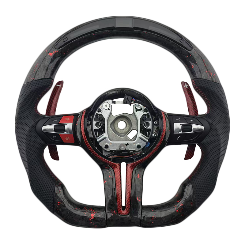 5 Series F10/F11/F18+LED+Button+Perforated Leather