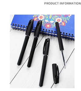 Stylo bille de luxe noir à encre gratuite pour promotion, 0,7 mm et 0,5 mm - Product Image 3
