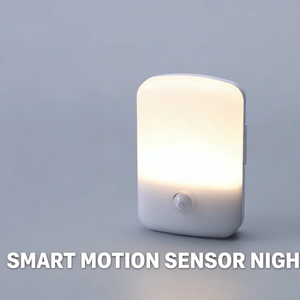 Luz nocturna inteligente con sensor de movimiento, luz nocturna LED de encendido/apagado automático para dormitorio, pasillo, escaleras, color blanco cálido, carga USB, paquete de 2 - Product Image 2
