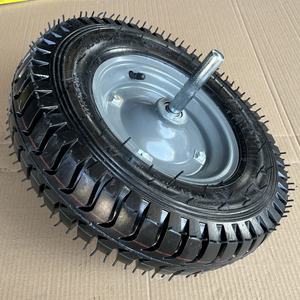 <span class=keywords><strong>Roue</strong></span> et pneu de <span class=keywords><strong>brouette</strong></span> robuste 4.00-8 Pneu de <span class=keywords><strong>roue</strong></span> en caoutchouc pneumatique de 16 pouces et chambre à air pour <span class=keywords><strong>brouette</strong></span> - Product Image 3