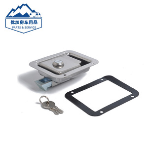 Stainless Steel Rv <b>Tool</b> <b>Box</b> <b>Lock</b> Rectangle Side Mounted Waterproof Durable Manual Control - Product Image 4