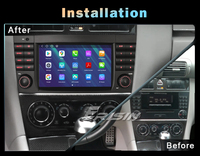 Erisin ES9069C Android 16.0 Autoradio Stéréo GPS DSP Aide au recul Lecteur CD 8 Go pour Mercedes Benz Classe CLC W203 Classe G