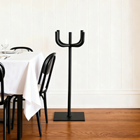 Nouveau design Mini cintre autoportant Mini porte-manteau incurvé pour salon chambre bureau