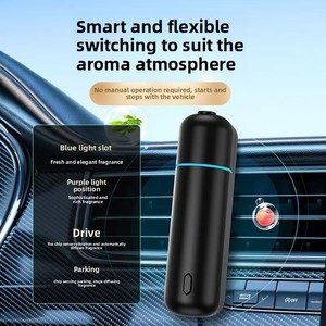Manufacturers Wholesale New High-value USB Car Aroma <b>Diffuser</b> Ultrasonic Humidifier Humidistat Low Noise Battery-Powered Plastic - Product Image 2