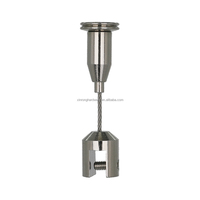 Nouveaux produits chauds OEM ODM Machine sécurité moderne réglable câble pince suspendu Kit signe luminaire