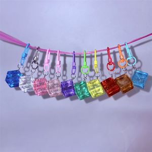 ลูกปัดอะคริลิกใสขนาด 18 มม. พร้อมจี้รูปน้ำแข็ง สำหรับงาน DIY ของขวัญ และของตกแต่งบ้าน - Product Image 1