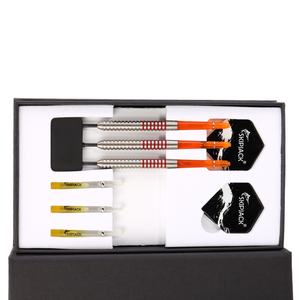 Dardos de Punta de Acero 90% Tungsteno, Juego de Dardos con Ejes y Plumas, Flecha de Dardos de 24 Gramos - Product Image 4