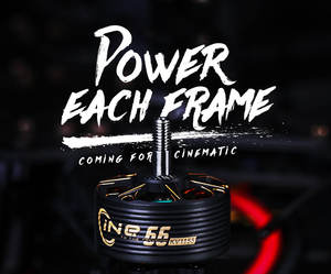 Moteur Brushless FPV à aimant permanent Ligpower <span class=keywords><strong>Cine66</strong></span>, couple élevé, 10000 tr/min, pour un vol de drone stable - Product Image 6