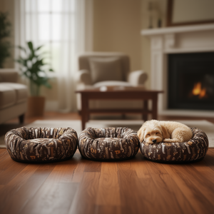 Set di Tre Letti per Animali Domestici Imbottiti in Cotone YM1266 - Product Image 3