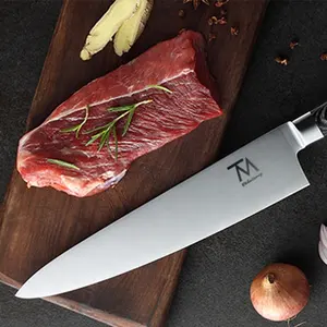 Messer Couteau Cuchillo Professional 9.5 인치 클래식 서양식 야채 커터 스테인레스 스틸 나이프 칼 요리사 나이프