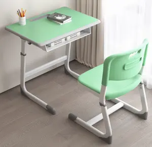 高品质简约学生课桌椅为家庭办公工厂生产的华丽设计