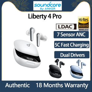 Auriculares Soundcore <span class=keywords><strong>Liberty</strong></span> 4 Pro True Wireless BT In-Ear con Cancelación de Ruido Activa para Deportes y Gaming Personalizados - Product Image 2