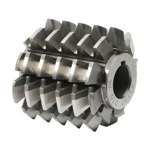 High-Speed Steel Hobbing Cutter Carbide Material With 20 Degrees Pressure Angle For <strong>Gear</strong> <strong>Cutting</strong> - Product Image 3