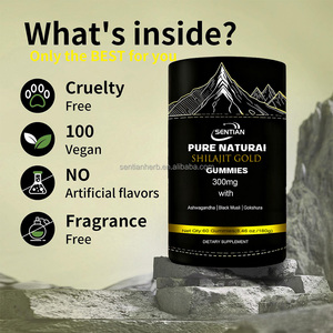 Complément alimentaire à marque privée OEM pour la santé masculine : Extrait de racine de Shilajit, Gommes SHILA GUMMY au Shilajit Or - Product Image 6
