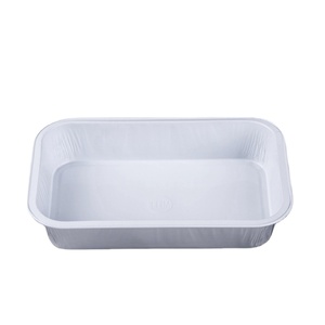 Conteneur de nourriture/vaisselle jetable en aluminium de 350ml pour avion de ligne comme plateau de fruits - Product Image 2