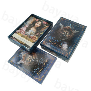 Disfrute de la elegancia atemporal a medida estampado en oro impresiones de tarjetas de oráculo adaptadas para la lectura intuitiva del <span class=keywords><strong>Tarot</strong></span> y los viajes espirituales - Product Image 2