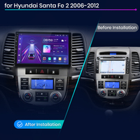 Junsun UE Stock Carplay Android Auto Autoradio pour Hyundai Santa Fe 2 2006 2007-2012 Voiture Lecteur DVD Unité Principale Voiture Expédition Rapide