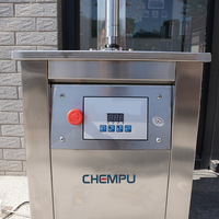 Machine de remplissage robuste 5-30 pièces/min pour l'air et les produits de scellement, en acier inoxydable, pour usines de produits d'étanchéité, machine flexible