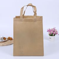 Sac fourre-tout non tissé recyclable avec logo personnalisé Sac de transport pour shopping Type de motif de lettre d'épicerie écologique Conception personnalisée