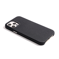 Coque de téléphone portable en cuir véritable, motif litchi, Style professionnel de haute qualité, accessoires pour iPhone 12, offre spéciale