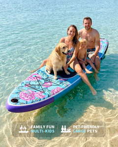 Tabla de Paddle Surf Inflable Aisunss |   Plataforma de PVC de 11' con Tecnología Drop Stitch para Pesca y SUP, con Bomba de Aire, Directo de Fábrica - Product Image 4