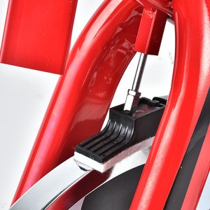 Vélo d'exercice vertical Sport Upright JS2001 avec écran LCD, résistance réglable, vélo de fitness d'intérieur pour la maison, la salle de sport et la perte de poids - Product Image 4