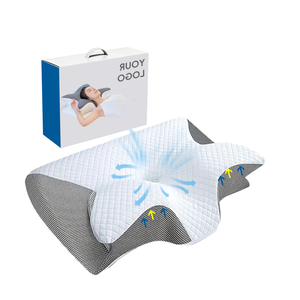<span class=keywords><strong>Almohada</strong></span> <span class=keywords><strong>de</strong></span> Espuma Viscoelástica <span class=keywords><strong>de</strong></span> Cero Presión YUE RISE OEM ODM, <span class=keywords><strong>Almohada</strong></span> <span class=keywords><strong>Cervical</strong></span> Ergonómica en Forma <span class=keywords><strong>de</strong></span> Mariposa para Soporte del Cuello, Mejora del Sueño - Product Image 1