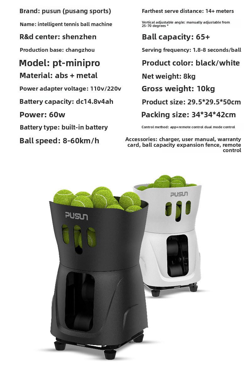 Set di carrelli edizione Pt-mini pro-nero/batteria esterna