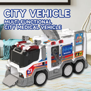 ชุดของเล่น<span class=keywords><strong>รถ</strong></span>บรรทุกสำหรับเด็กพร้อมเสียงเบาชุดของเล่นรถการ์ตูนขับเคลื่อนด้วยแรงเสียดทานขนาดใหญ่สำหรับเด็ก - Product Image 4