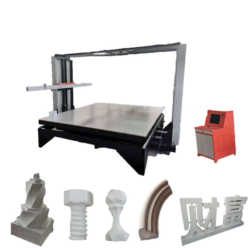 Hete Draad Schuim Snijden Cnc Machine Cnc Efficiënte Verticale Continue Blade Schuim Snijmachine