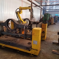 Positionneur de soudage robotisé à 3 axes de type H, axe externe pour le soudage automatique de pièces par arc