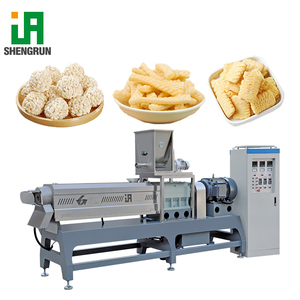 Máquina para Hacer Hojuelas de Maíz en Estado Nuevo, Línea de Producción de Snacks de Maíz Inflado, Extrusora de Snacks de Maíz Inflado, Máquina para Hacer Snacks de Maíz Inflado - Product Image 1