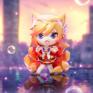 ชุดกล่องปริศนา popmart x leagues <span class=keywords><strong>of</strong></span> <span class=keywords><strong>Legends</strong></span> Chibi ของแท้กล่องอะนิเมะของสะสมของขวัญของตกแต่งบ้าน - Product Image 2