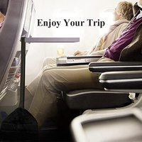 Repose-pied en mousse à mémoire de forme pour voyage en avion Portable, pour hamac ergonomique et réglable au pied et au talon