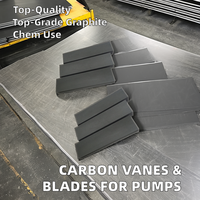 J Feuilles composites flexibles en graphite haute performance Palette et lame en carbone de qualité supérieure pour pompes à vide industrielles
