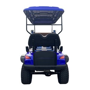 Penjualan Terbaik Panel surya bertenaga 2 4-tempat duduk listrik Golf mobil 60V baterai Lithium listrik Off-Road Golf Cart - Product Image 6