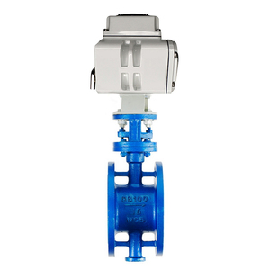 SONGO DN50 2 pulgadas doble falange WCB el sello brida válvula de mariposa eléctrica con motorizado actuador - Product Image 3
