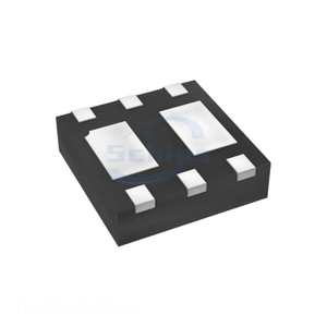 Transistors 6-UDFN Exposed Pad DMP2110UFDB-7 Electronic Circuit Components Original - Product Image 1